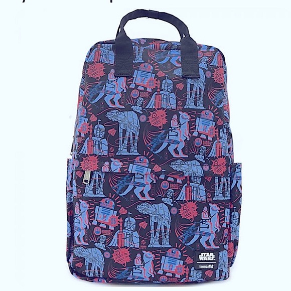 Star Wars Hoth Loungefly Canvas Backpack NWT - Picture 2 of 5